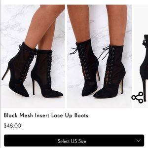 Pretty little thing heels not worn ordered 2